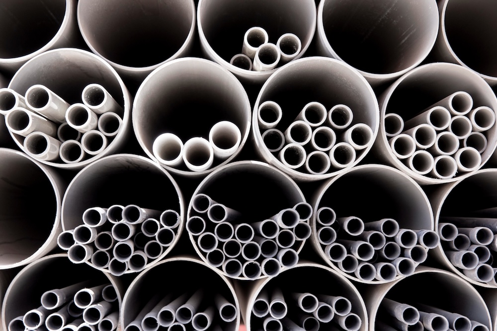 Components of polyvinyl chloride (PVC) as a type of plastic not suitable for sustainable injection moulding in Malaysia.